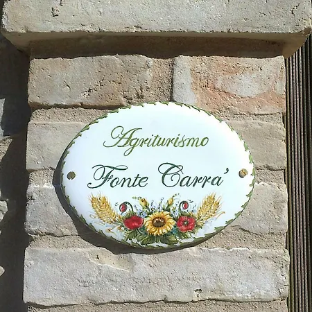 Alloggio per agriturismo Fonte Carrà *